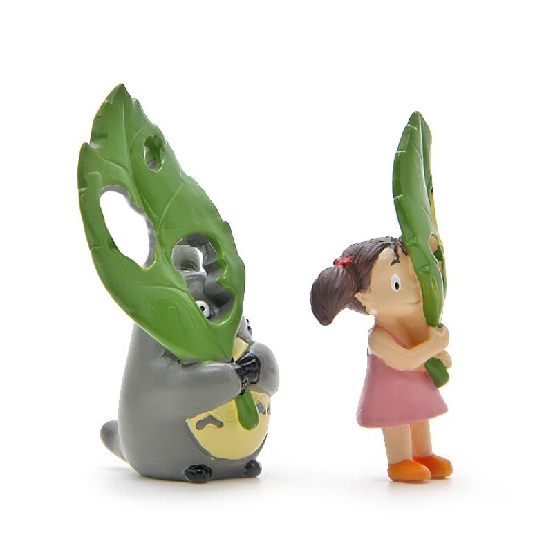 1pc Totoro Mei With Leaf PVC