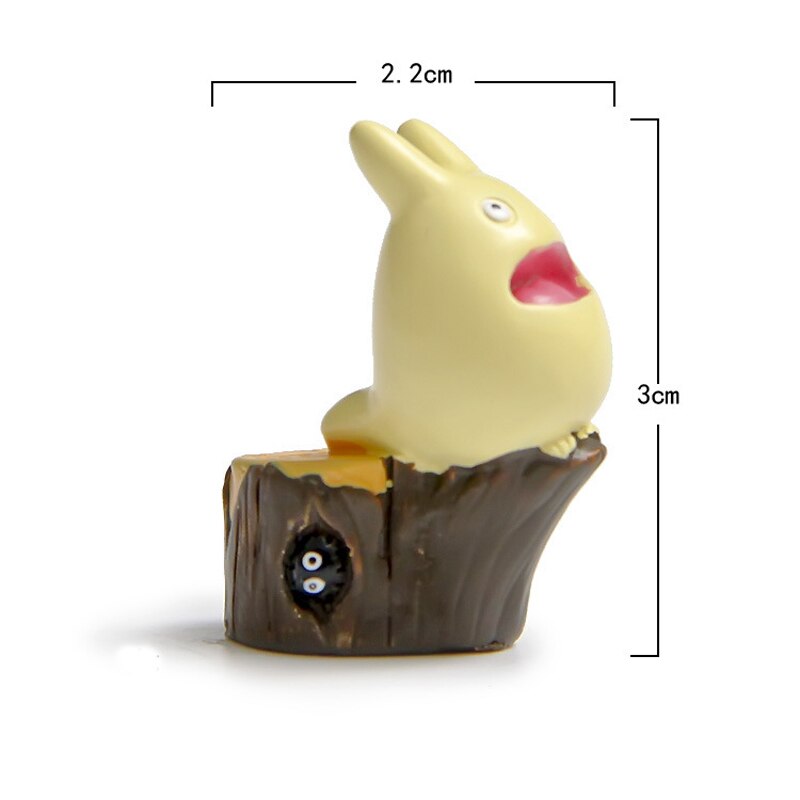 5pcs/lot DIY Fruit Totoro Figures