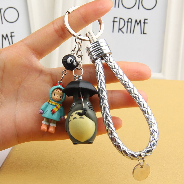 Cute My Neighbor Totoro And Mei Doll Keychain