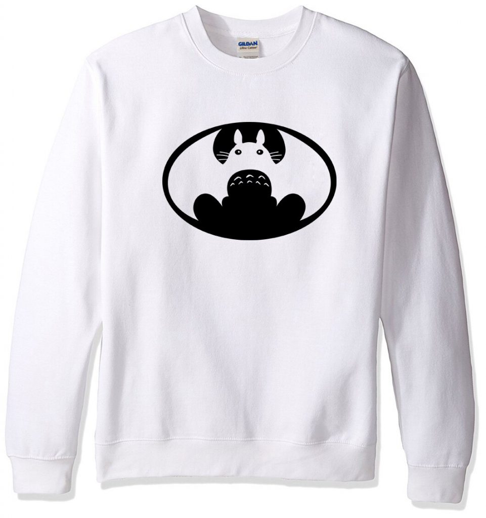 Totoro VS Batman Men Sweatshirt