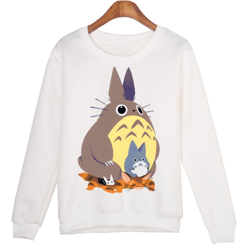 Cute Totoros Casual Women Sweatshirts
