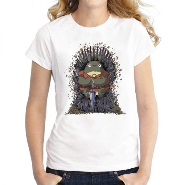 Newest Design Game of Throne Totoro T Shirt