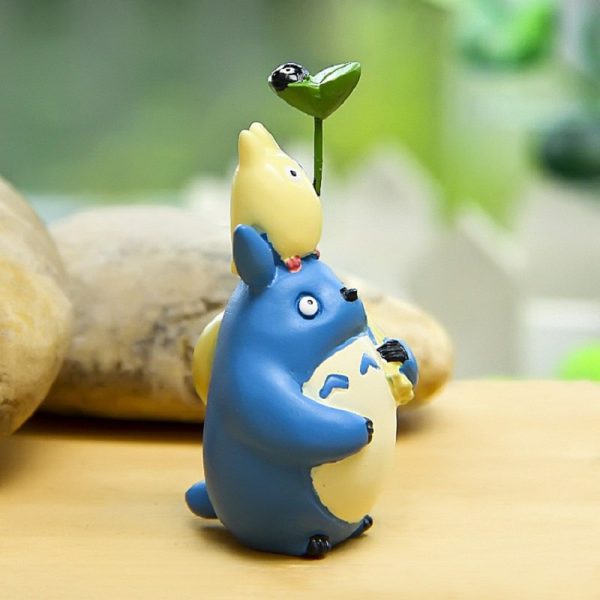 My Neighbor Totoro Blue Figurines