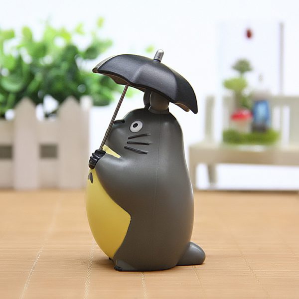Totoro Figurines Toys 10cm With Umbrella