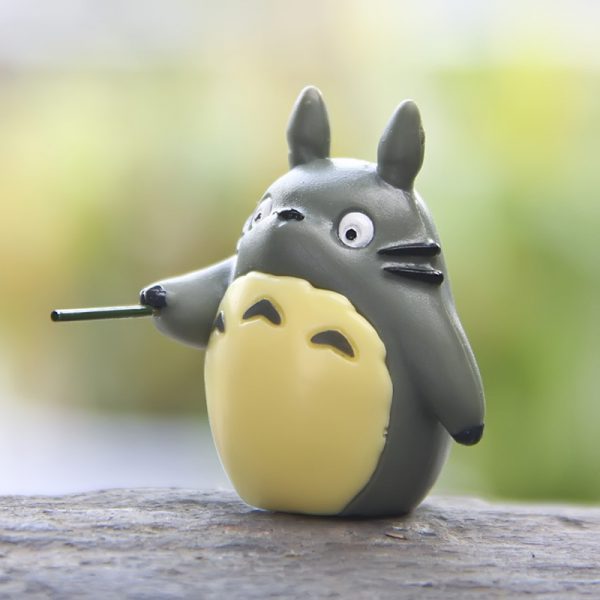Totoro Fishing Figurines PVC