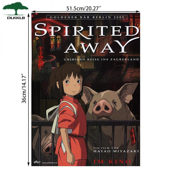 Japanese Anime Movie Spirited Away Poster