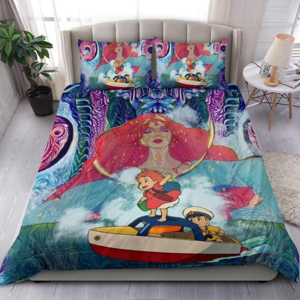 Magical Ponyo Bedding Set