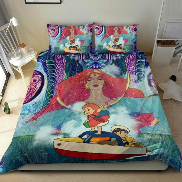 Magical Ponyo Bedding Set