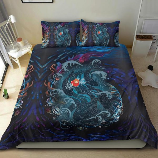 Sea Creatures Ponyo Bedding Set
