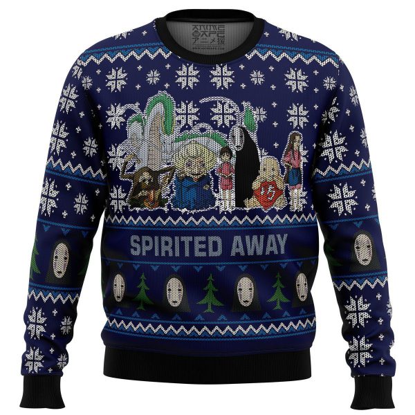 Spirited Away Squad Premium Ugly Christmas Sweater